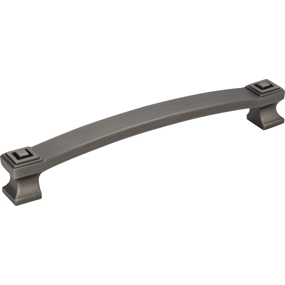 Jeffrey Alexander by Hardware Resources 585-160BNBDL 7-1/16" Overall Length Zinc Die Cast Square Cabinet Pull.  H