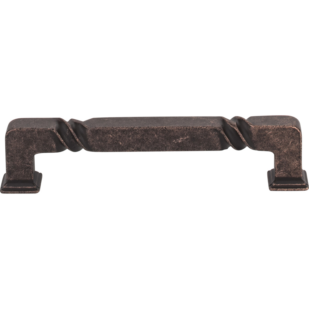 Jeffrey Alexander by Hardware Resources 602-128DMAC 5-13/16" Overall Length Zinc Die Cast Rustic Cabinet Pull.  