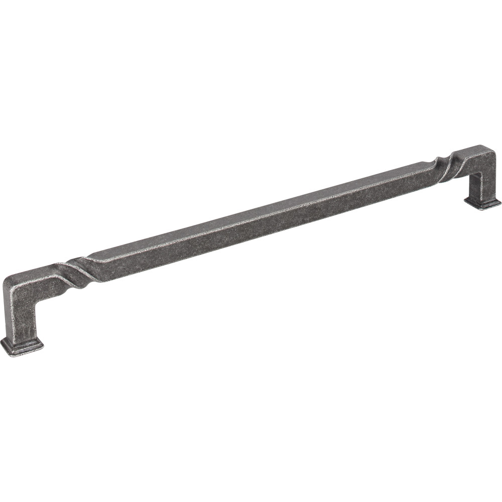 Jeffrey Alexander by Hardware Resources 602-12SIM 12-3/4" Overall Length Zinc Die Cast Rustic Appliance Pull. 