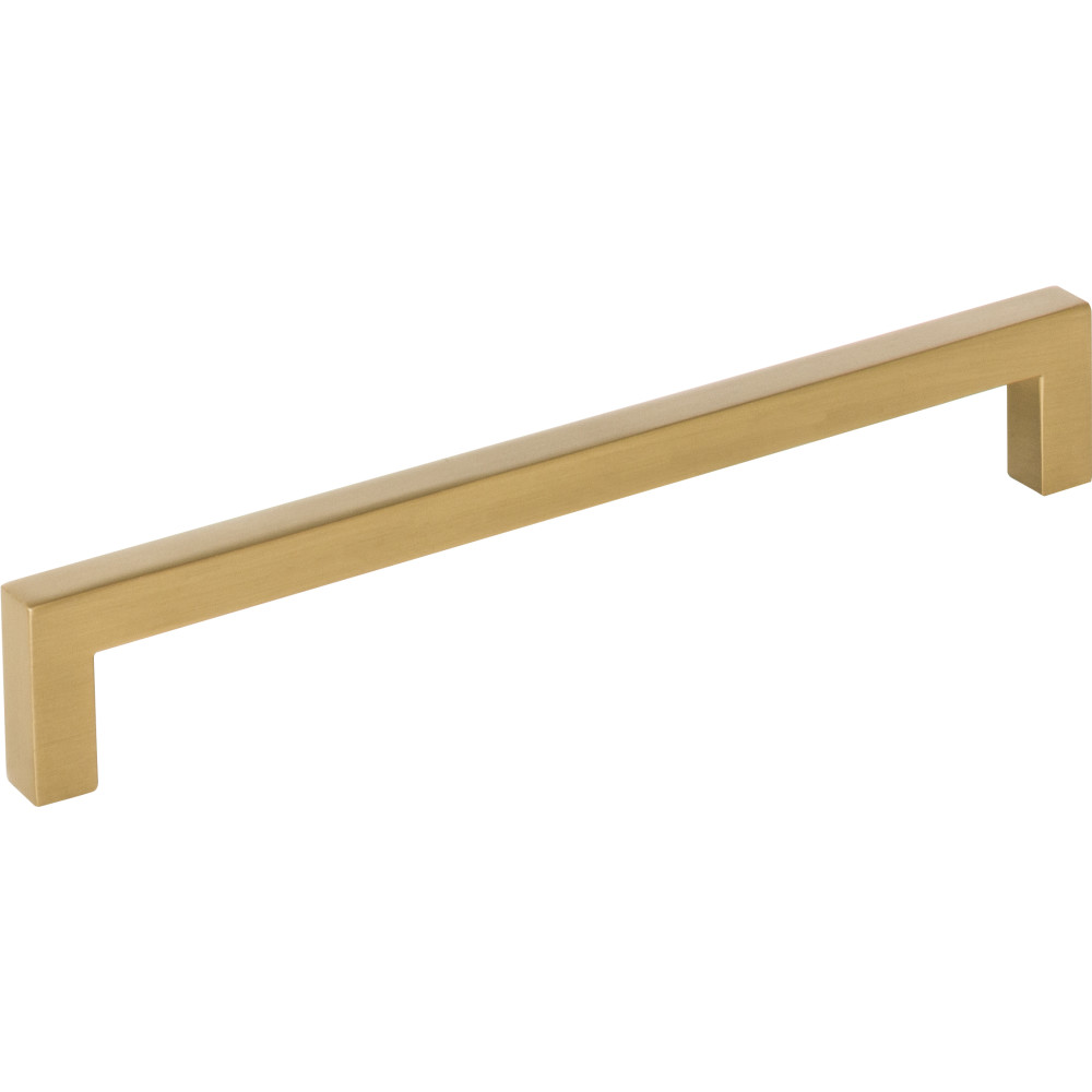 Elements by Hardware Resources 625-160SBZ Stanton Cabinet Pull-160 169mm Overall Length Square Cabinet Bar Pull. Holes are 160 mm center-to-center. Finish in Satin Bronze