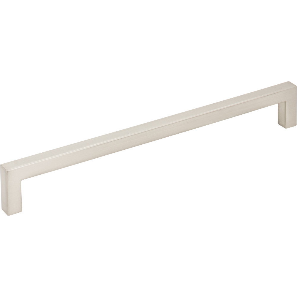 Elements by Hardware Resources 625-192SN 201mm overall length square bar pull.  Holes are 192mm cent 