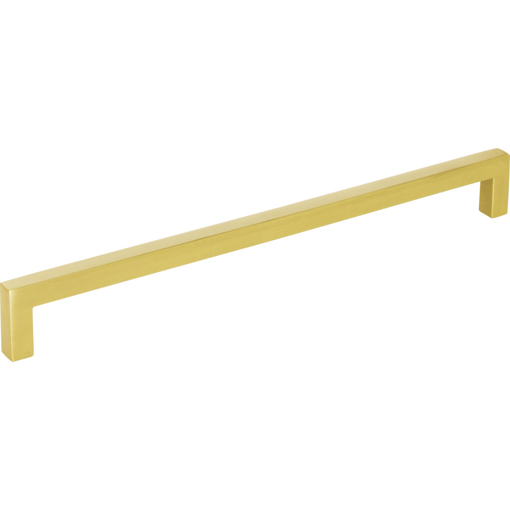 Elements by Hardware Resources 625-224BG Stanton Cabinet Pull-224 233mm Overall Length Square Cabinet Bar Pull. Holes are 224 mm center-to-center. Finish in Brushed Gold