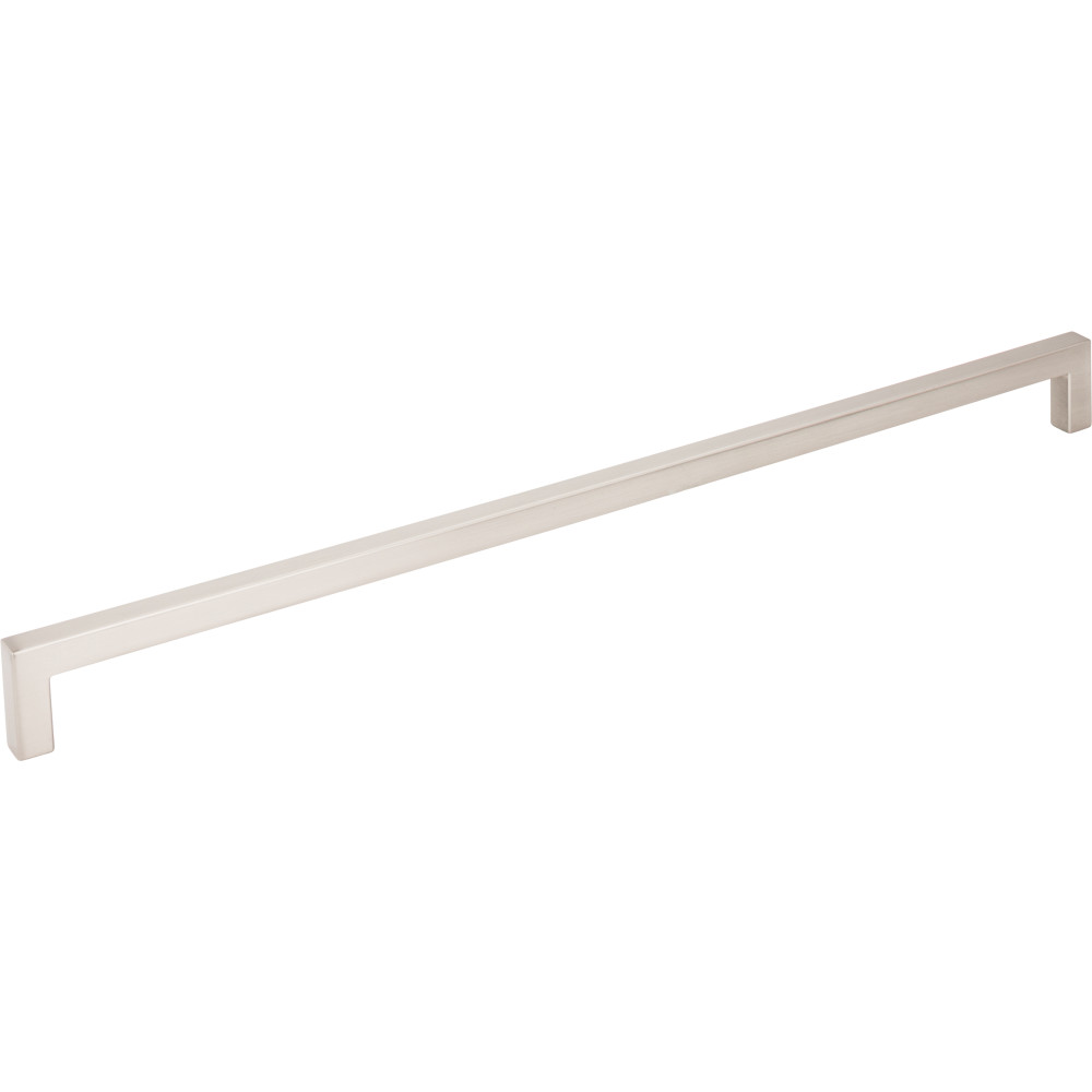 Elements by Hardware Resources 625-320SN 329mm overall length square bar pull.  Holes are 320mm cente