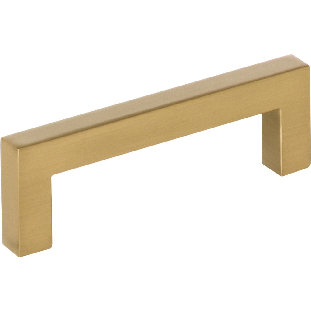 Elements by Hardware Resources 625-3SBZ Stanton Cabinet Pull-3 3-3/8" Overall Length Square Bar Pull. Holes are 3" center-to-center. Finish in Satin Bronze