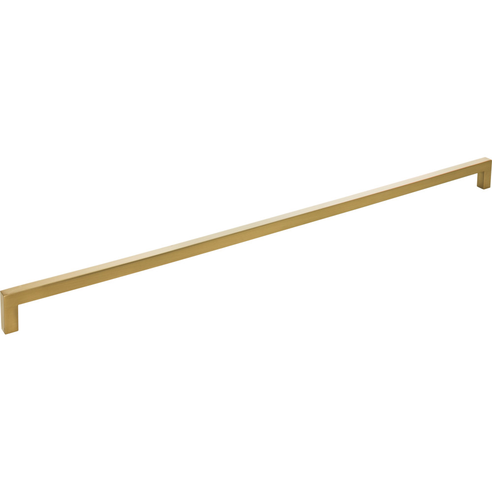 Elements by Hardware Resources 625-448SBZ Stanton Cabinet Pull-448 457mm Overall Length Square Cabinet Bar Pull. Holes are 448mm center-to-center. Finish in Satin Bronze