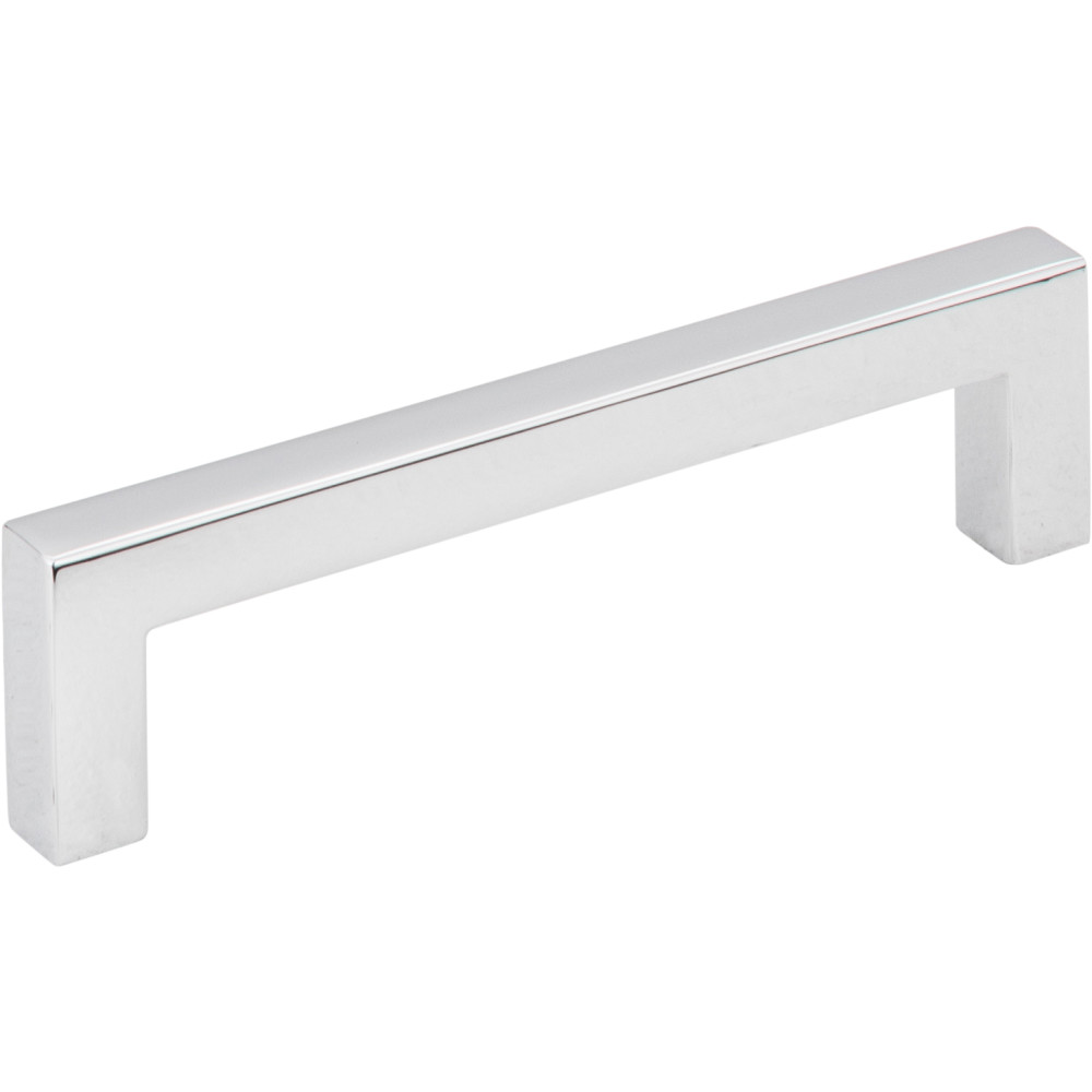 Elements by Hardware Resources 625-96PC 105mm overall length square bar pull.  Holes are 96mm center