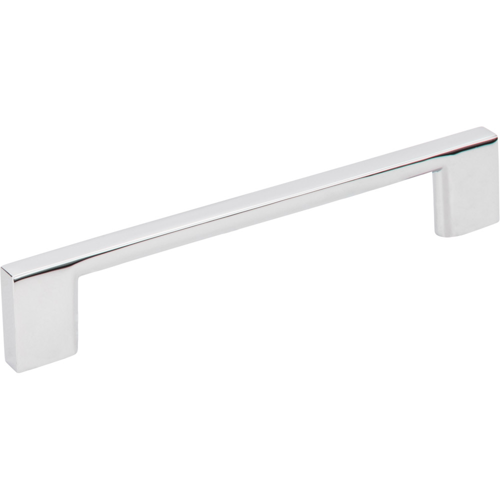Jeffrey Alexander by Hardware Resources 635-128PC 5-7/8" overall length cabinet pull.  Holes are 128mm center-