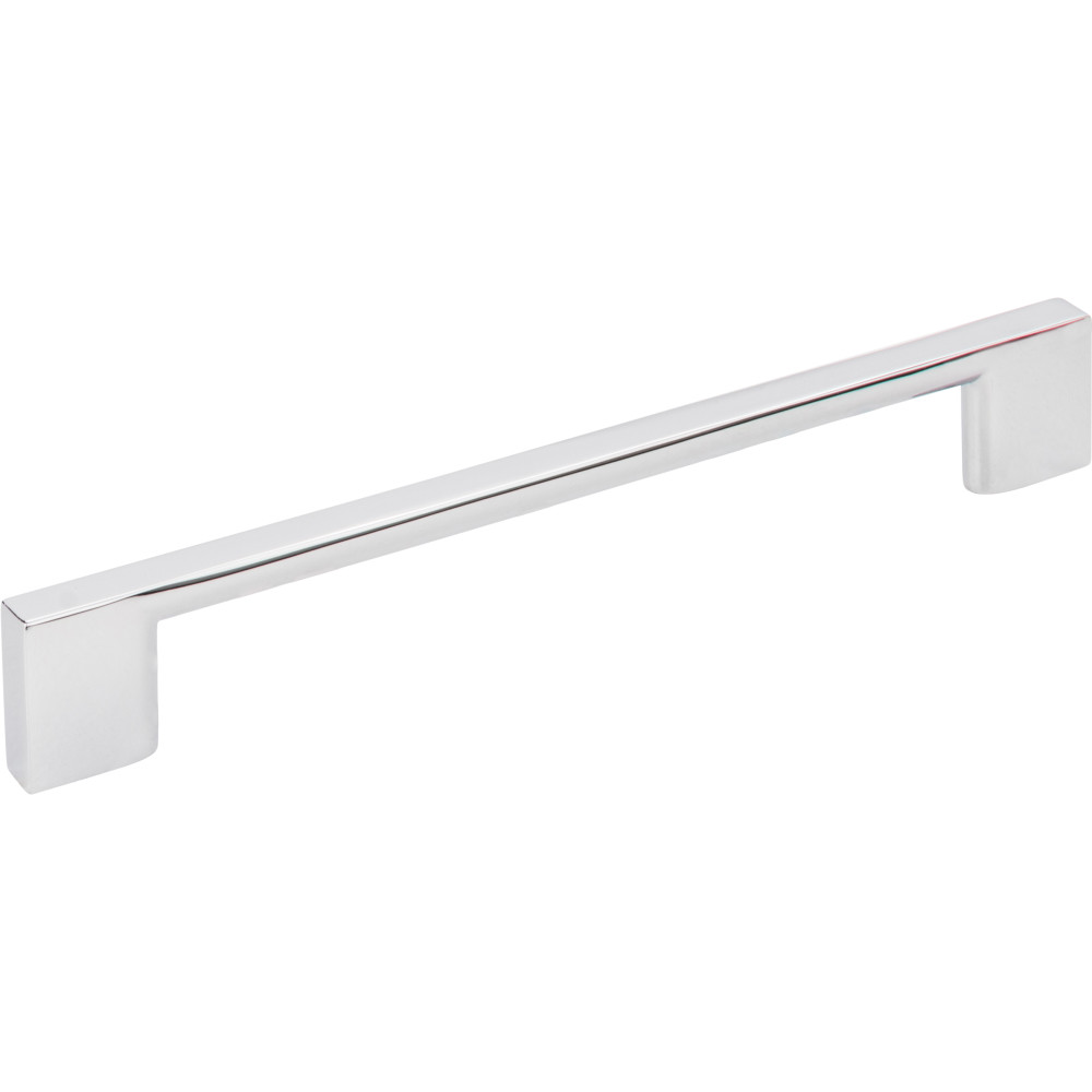 Jeffrey Alexander by Hardware Resources 635-160PC 7-1/2" overall length cabinet pull. Holes are 160mm center-t
