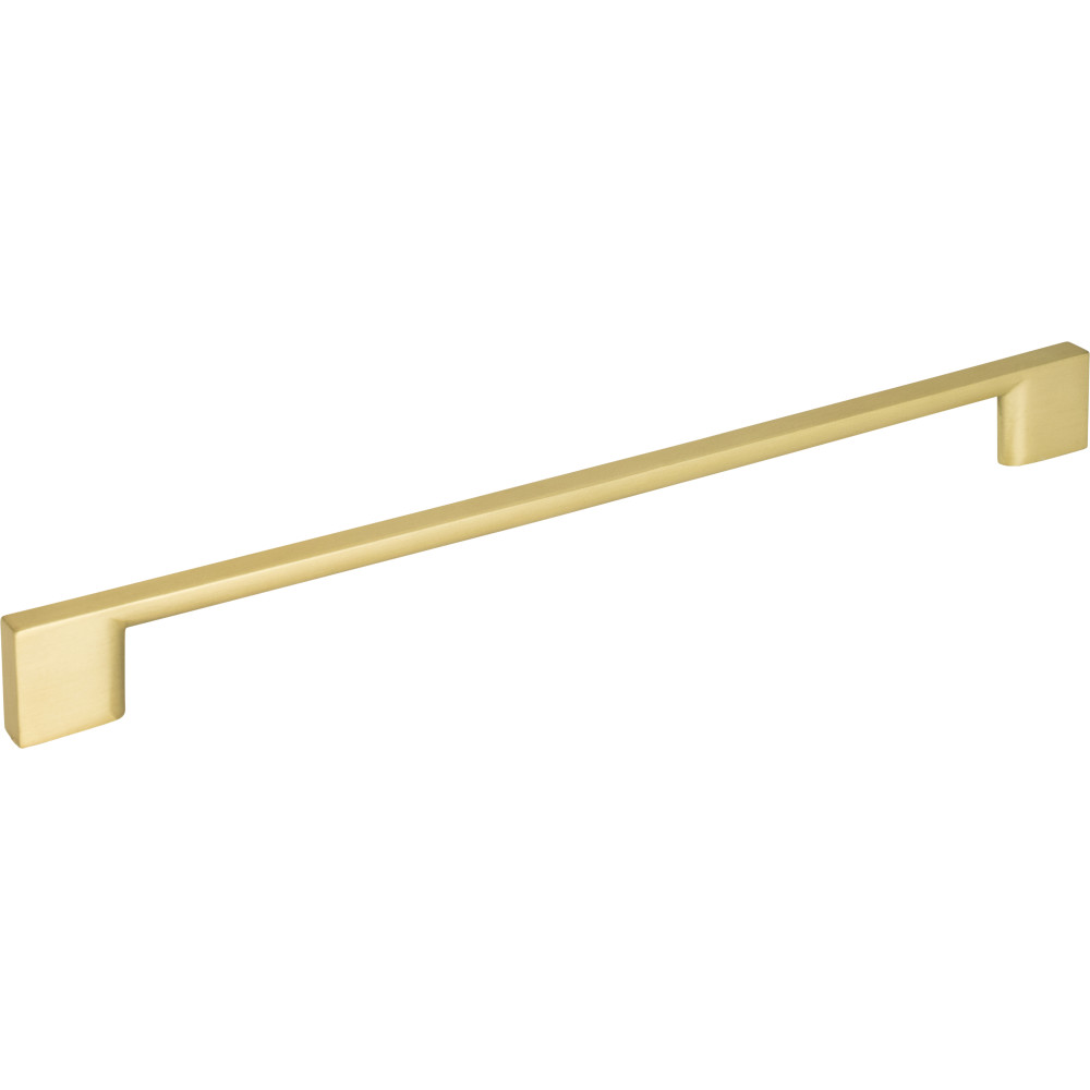 Hardware Resources 635-256BG Sutton 11-7/16" Overall Length Cabinet Pull in Brushed Gold
