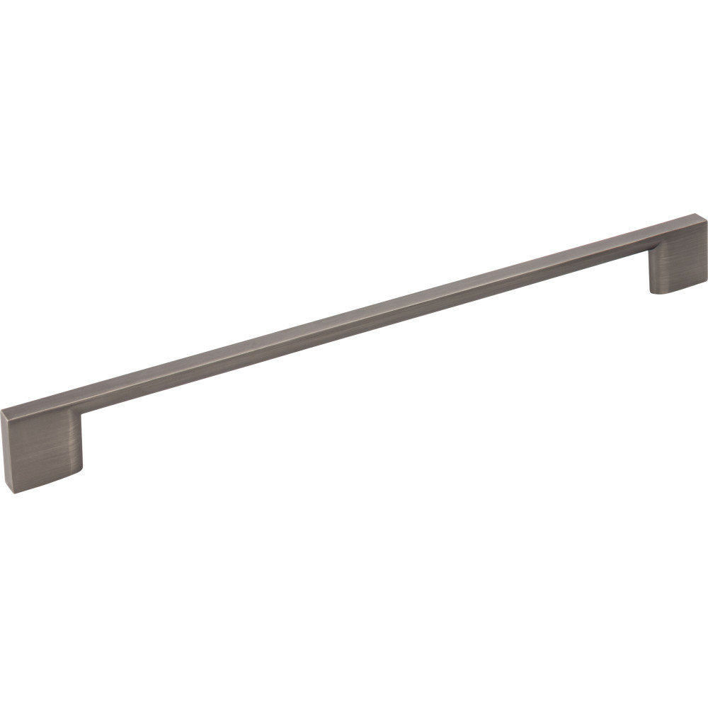 Hardware Resources 635-256BNBDL Sutton 11-7/16" Overall Length Cabinet Pull Finish: Brushed Pewter.