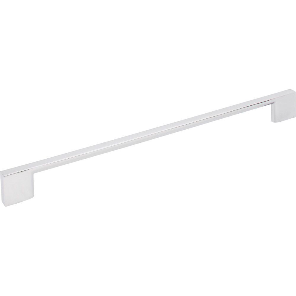 Jeffrey Alexander by Hardware Resources 635-256PC 11-7/16" overall length cabinet pull.  Holes are 256mm cente