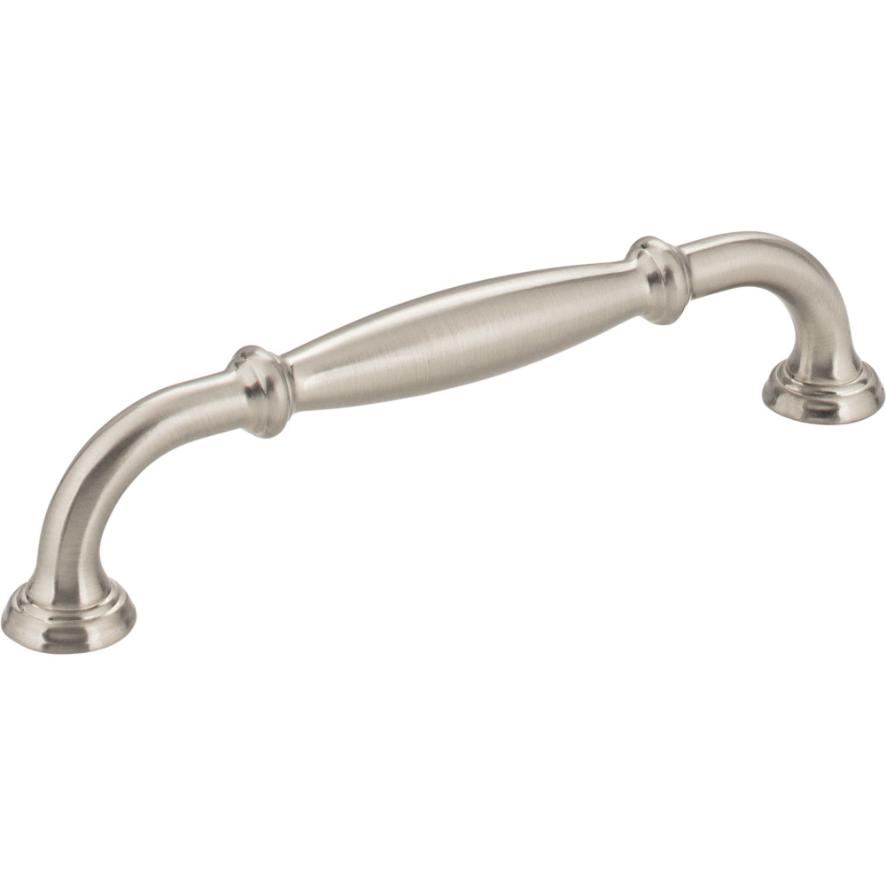 Hardware Resources 658-128SN TIFFANY 5-13/16" Overall Length Cabinet Pull Finish: Satin Nickel