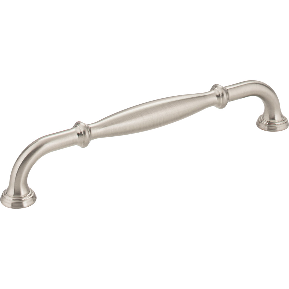 Hardware Resources 658-160SN TIFFANY 7-1/16" Overall Length Cabinet Pull Finish: Satin Nickel