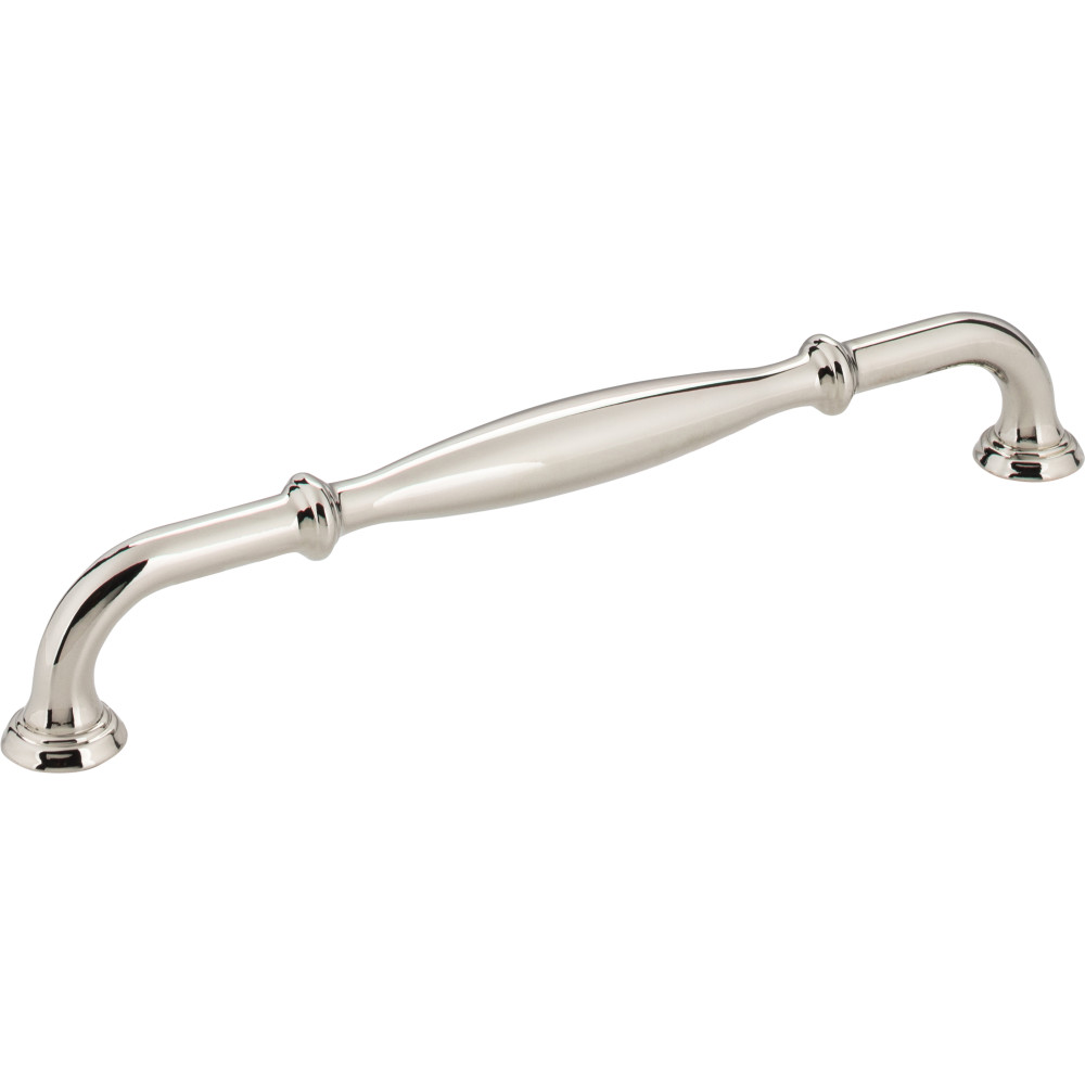 Hardware Resources 658-192NI TIFFANY 8-3/8" Overall Length Cabinet Pull Finish: Polished Nickel