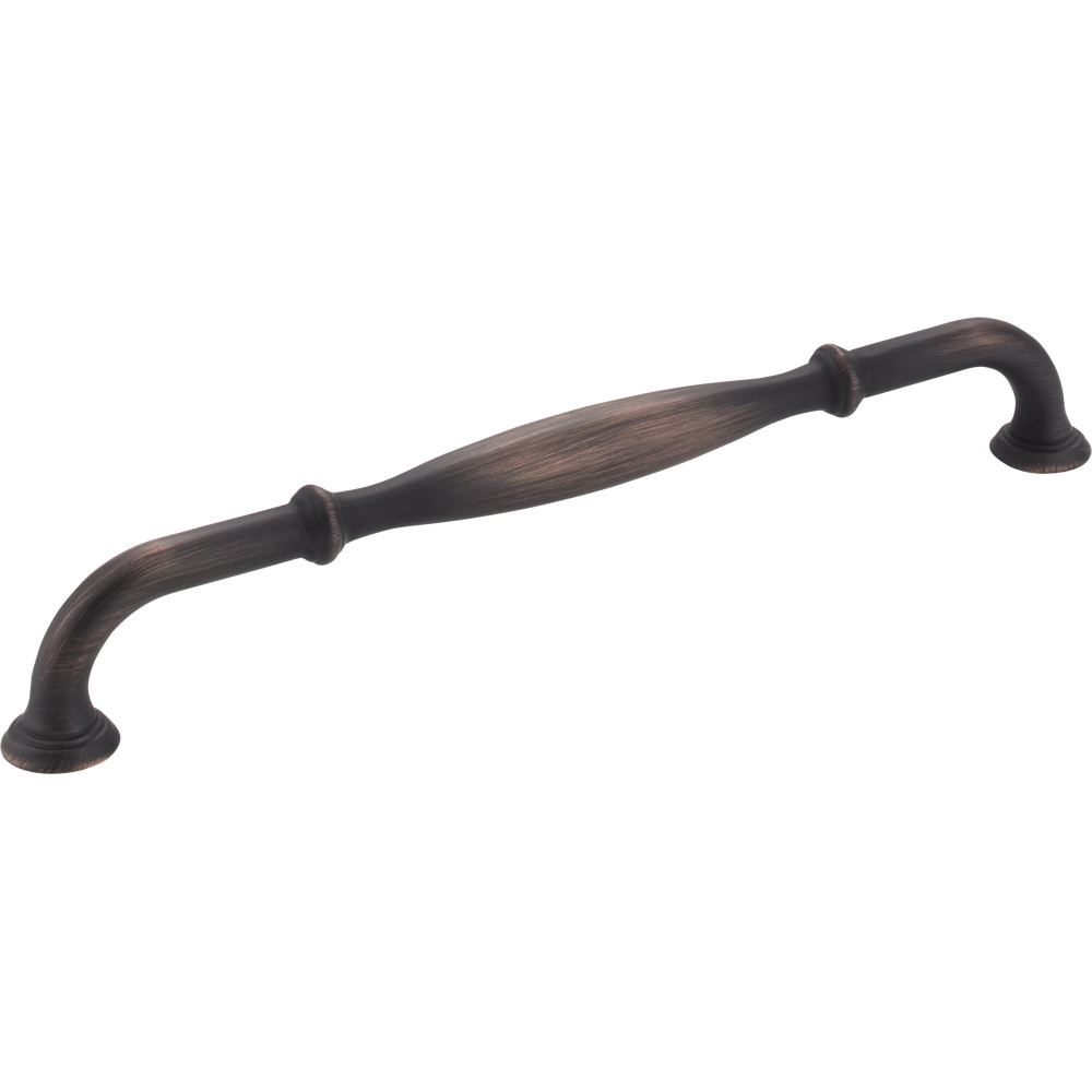 Hardware Resources 658-224DBAC TIFFANY 9-7/8" Overall Length Cabinet Pull Finish: Brushed Oil Rubbed Bronze