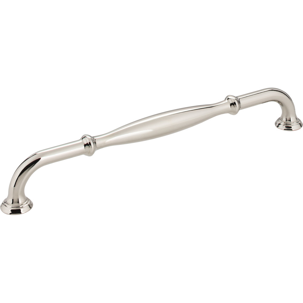 Hardware Resources 658-224NI TIFFANY 9-7/8" Overall Length Cabinet Pull Finish: Polished Nickel