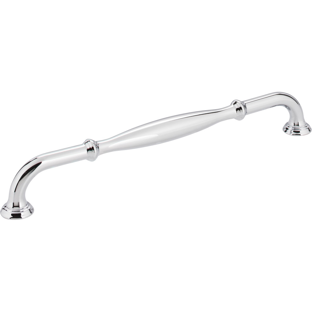 Hardware Resources 658-224PC TIFFANY 9-7/8" Overall Length Cabinet Pull Finish: Polished Chrome