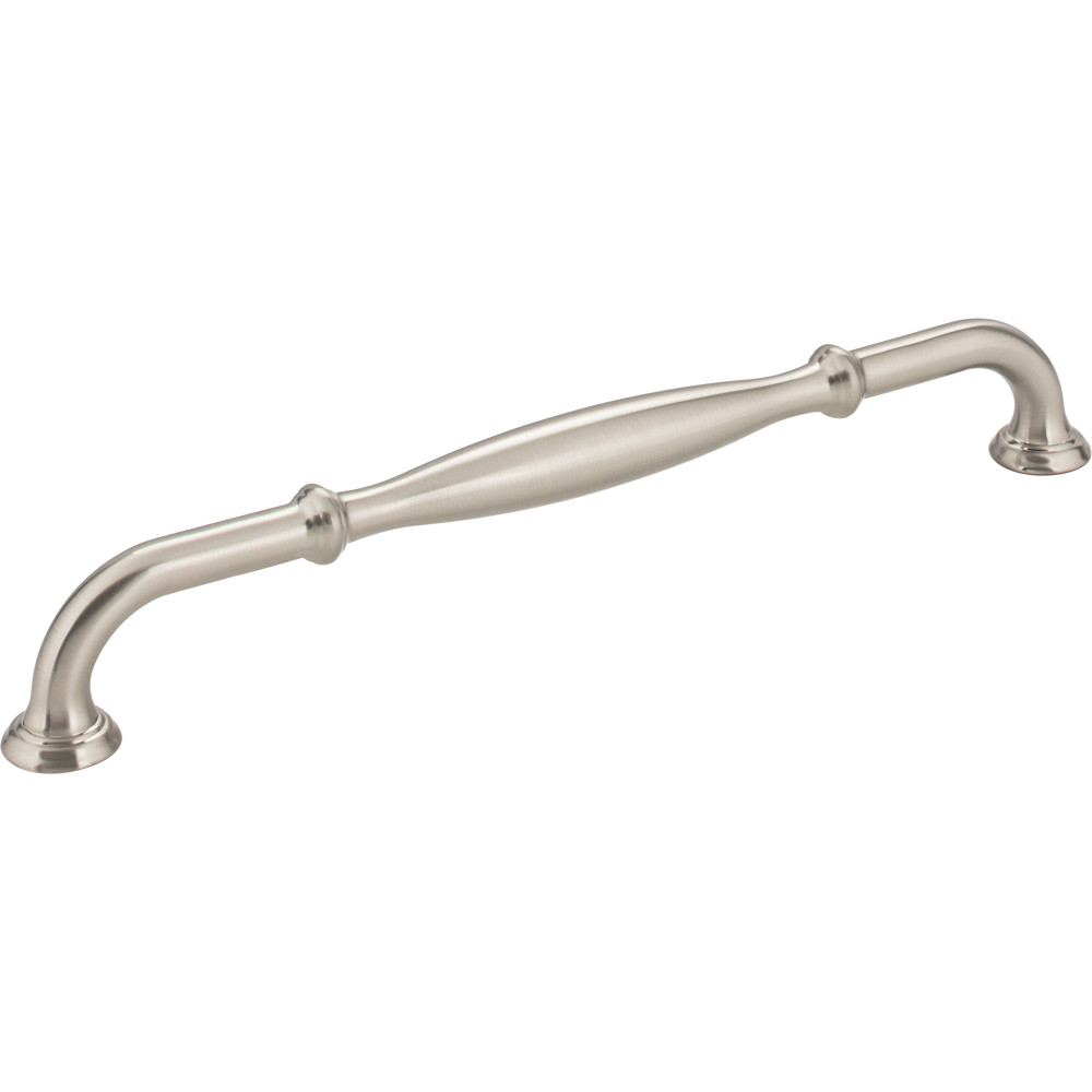 Hardware Resources 658-224SN TIFFANY 9-7/8" Overall Length Cabinet Pull Finish: Satin Nickel