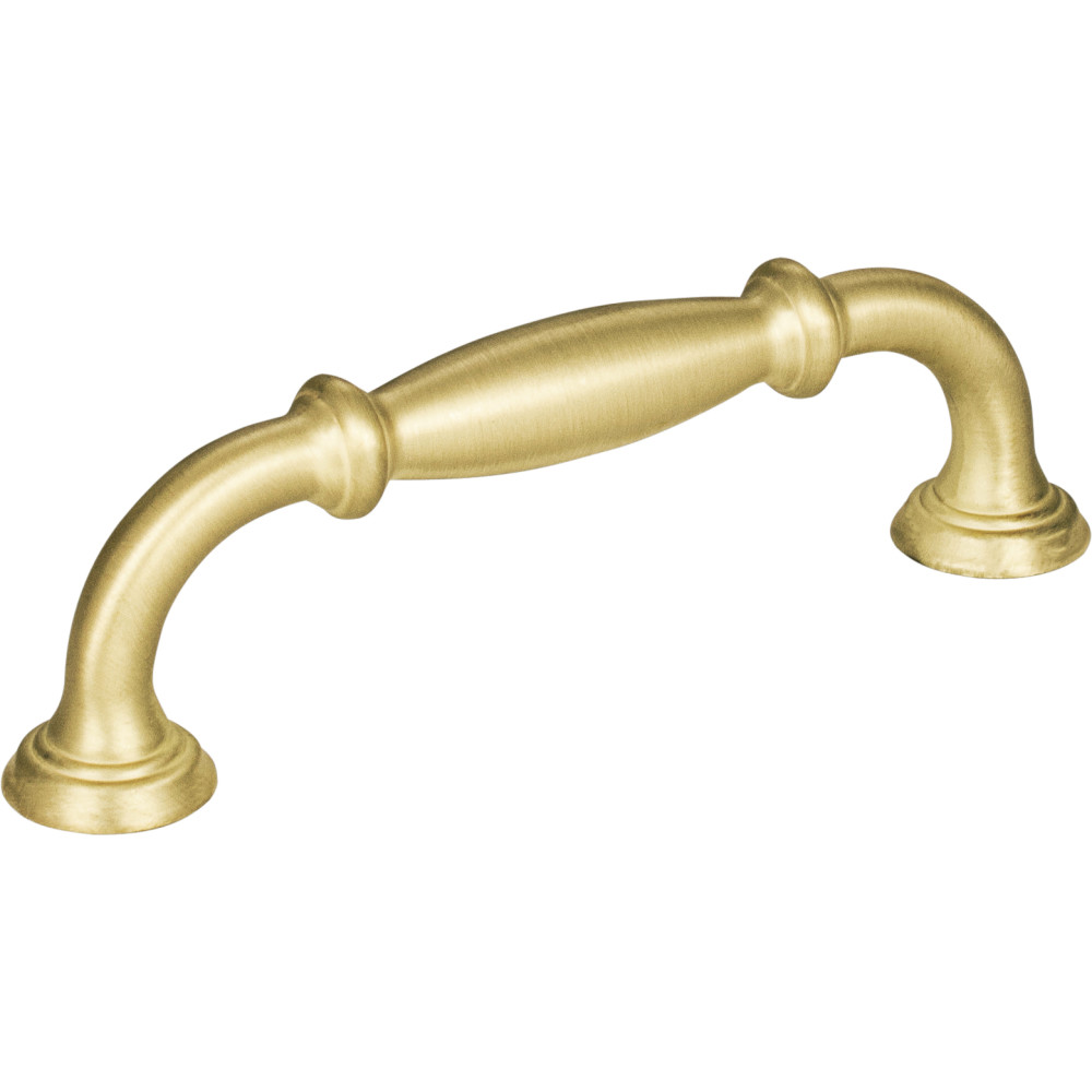 Hardware Resources 658-96BG Tiffany Cabinet Pull in Brushed Gold