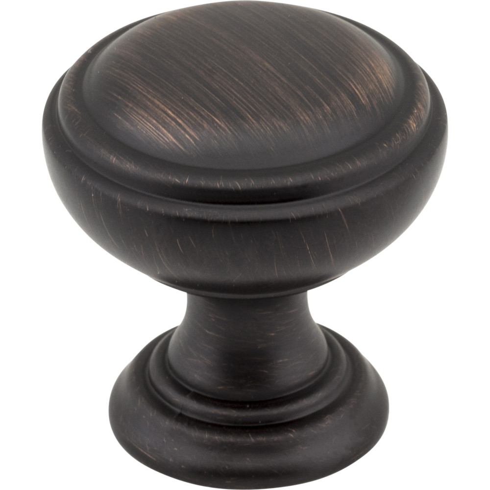 Hardware Resources 658DBAC TIFFANY 1-1/4" Diameter Cabinet Knob Finish: Brushed Oil Rubbed Bronze
