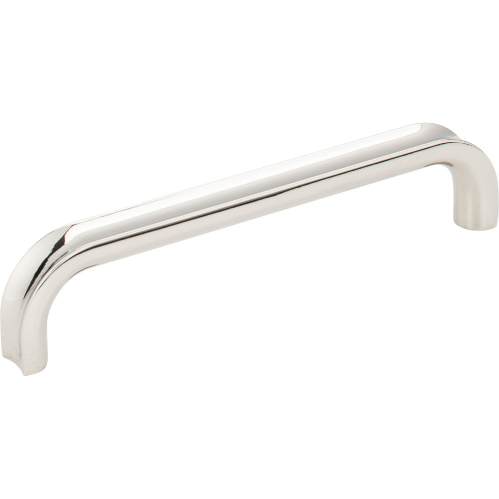 Hardware Resources 667-128NI RAE 5-1/2" Overall Length Cabinet Pull Finish: Polished Nickel