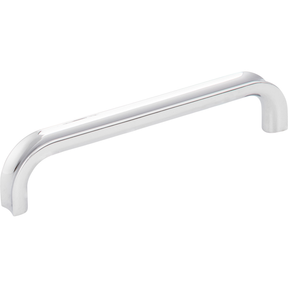 Hardware Resources 667-128PC RAE 5-1/2" Overall Length Cabinet Pull Finish: Polished Chrome