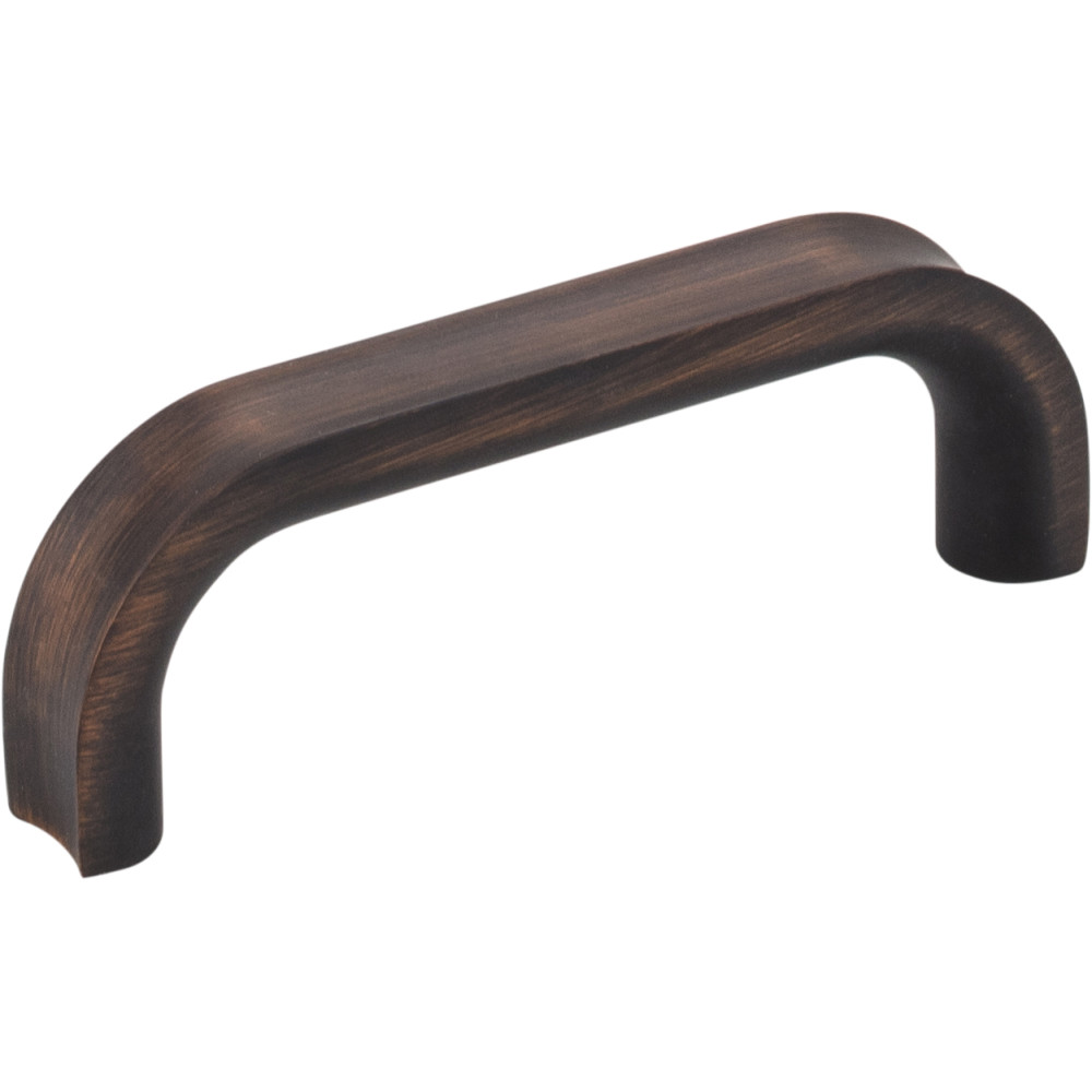 Hardware Resources 667-3DBAC RAE 3-7/16" Overall Length Cabinet Pull Finish: Brushed Oil Rubbed Bronze