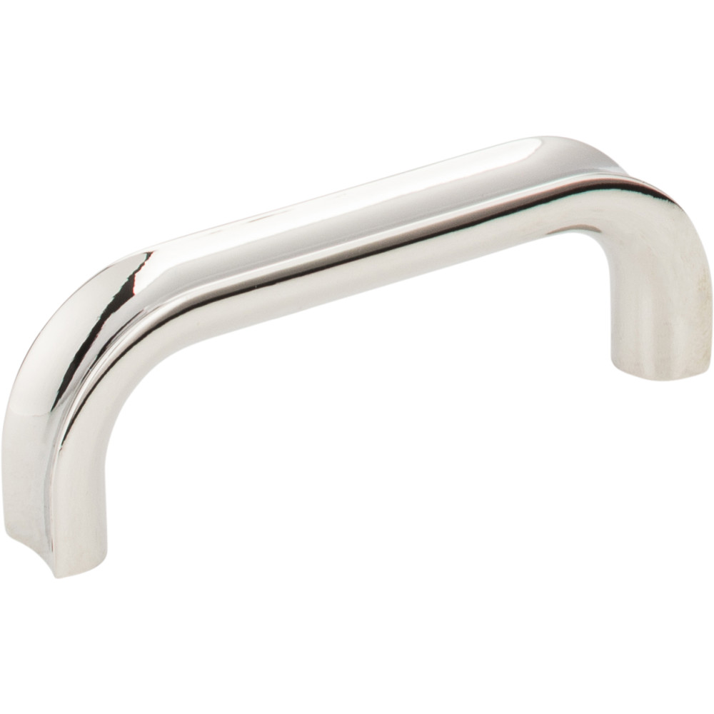 Hardware Resources 667-3NI RAE 3-7/16" Overall Length Cabinet Pull Finish: Polished Nickel