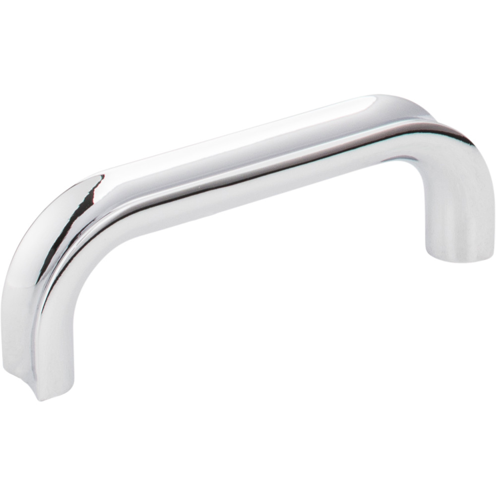 Hardware Resources 667-3PC RAE 3-7/16" Overall Length Cabinet Pull Finish: Polished Chrome