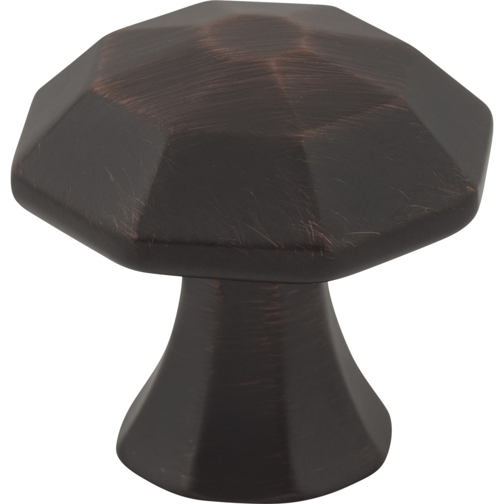 Jeffrey Alexander by Hardware Resources 678DBAC Wheeler Cabinet Knob 1-1/4" Diameter. Finish in Brushed Oil Rubbed Bronze
