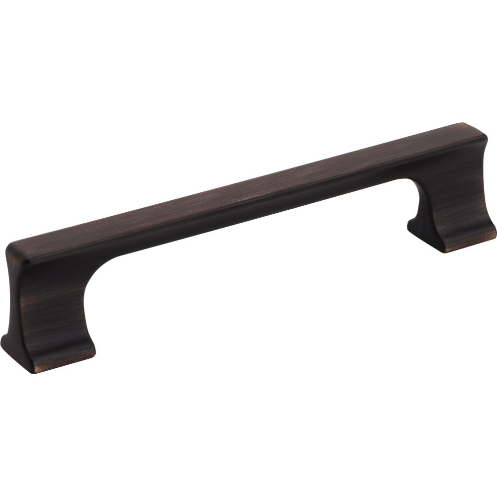 Hardware Resources 752-128DBAC 5-13/16" Overall Length Sullivan Cabinet Pull, 128mm Center to Center in Brushed Oil Rubbed Bronze