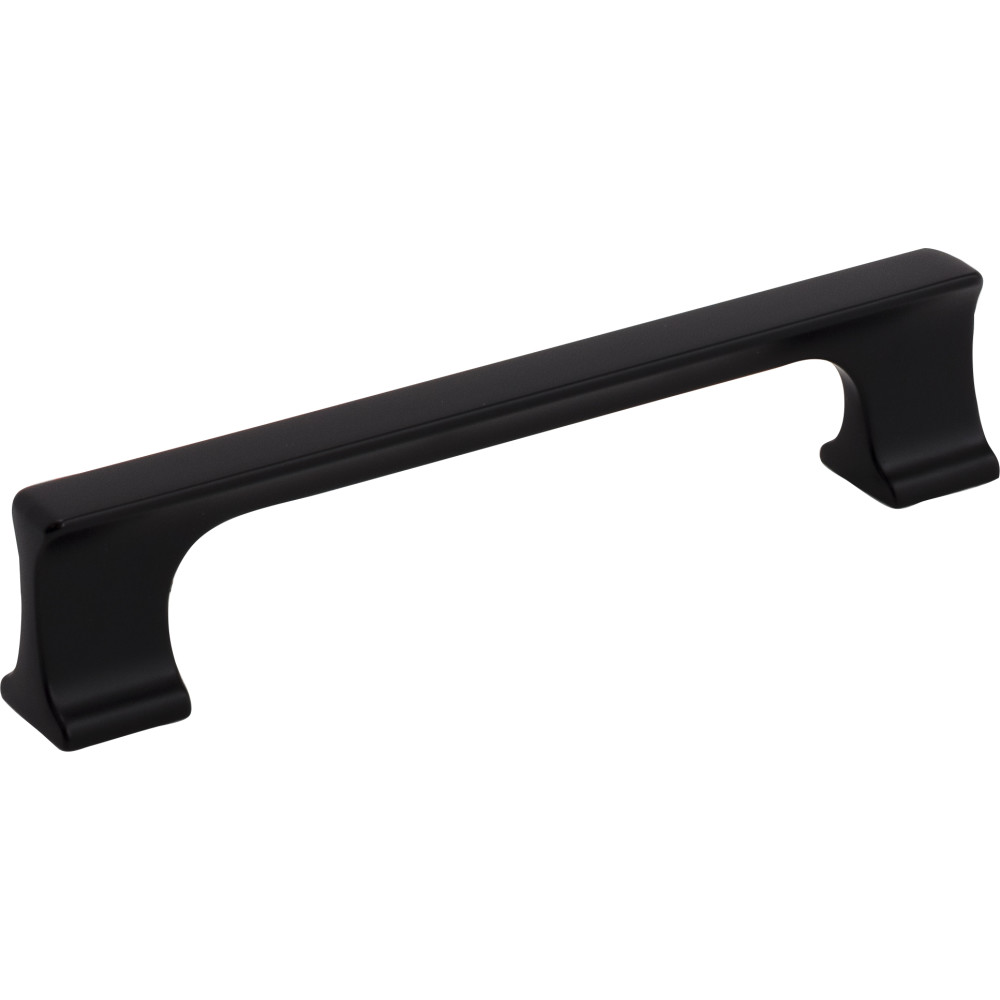 Hardware Resources 752-128MB 5-13/16" Overall Length Sullivan Cabinet Pull, 128mm Center to Center in Matte Black