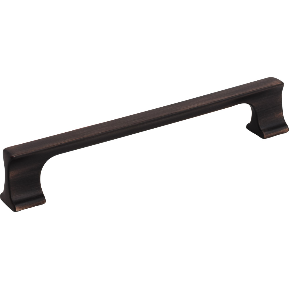 Hardware Resources 752-160DBAC 7-1/16" Overall Length Sullivan Cabinet Pull, 96mm Center to Center in Brushed Oil Rubbed Bronze