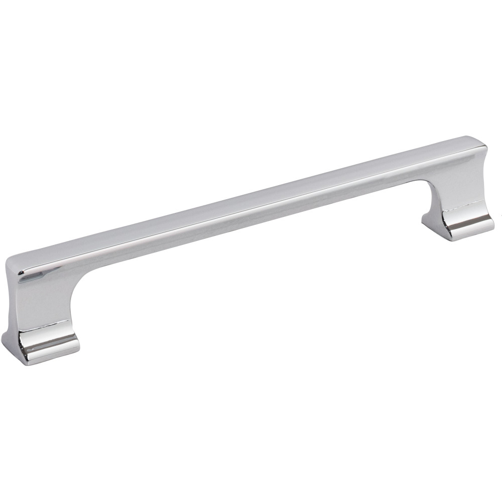 Hardware Resources 752-160PC 7-1/16" Overall Length Sullivan Cabinet Pull, 96mm Center to Center in Polished Chrome