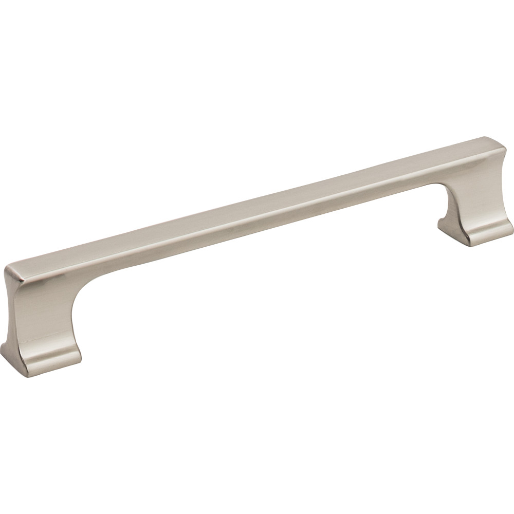 Hardware Resources 752-160SN 7-1/16" Overall Length Sullivan Cabinet Pull, 96mm Center to Center in Satin Nickel