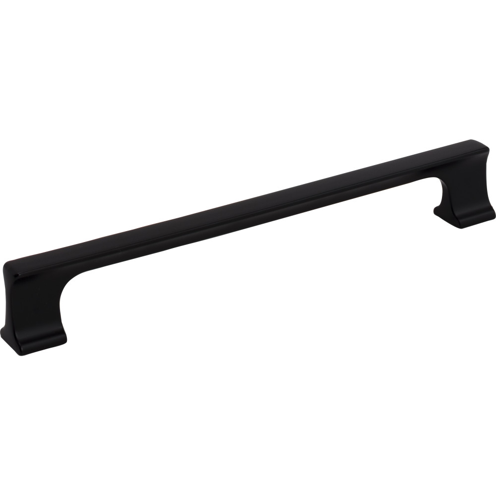Hardware Resources 752-192MB 8-5/16" Overall Length Sullivan Cabinet Pull, 96mm Center to Center in Matte Black