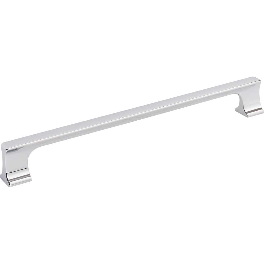 Hardware Resources 752-224PC 9-9/16" Overall Length Sullivan Cabinet Pull, 96mm Center to Center in Polished Chrome