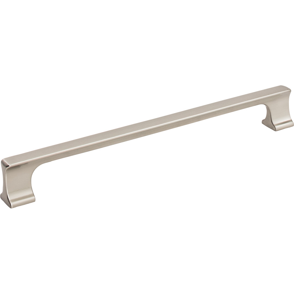 Hardware Resources 752-224SN 9-9/16" Overall Length Sullivan Cabinet Pull, 96mm Center to Center in Satin Nickel