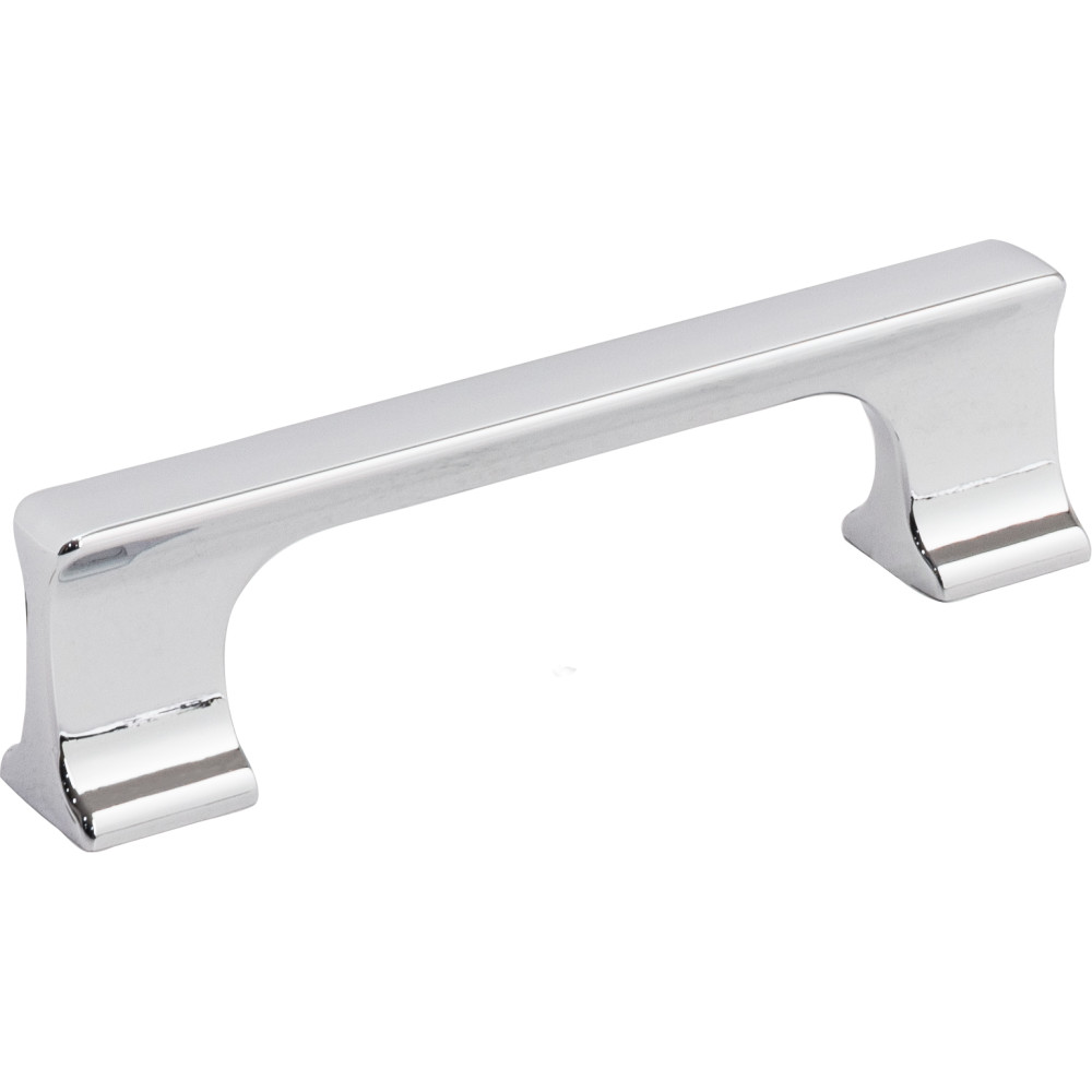 Hardware Resources 752-96PC 4-1/2" Overall Length Sullivan Cabinet Pull, 96mm Center to Center in Polished Chrome