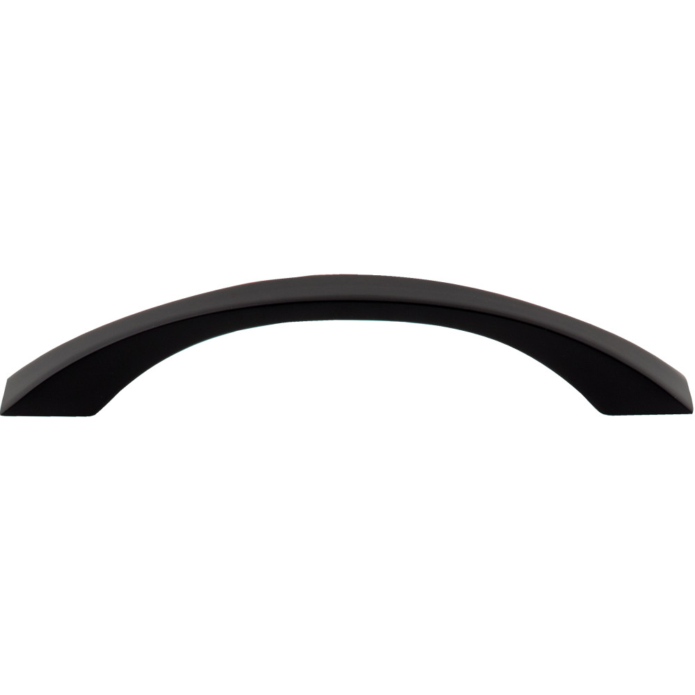 Jeffrey Alexander by Hardware Resources 767-128MB 6-5/16" Overall Length Cabinet Pull. Holes are 128 mm center-to-center. Finish: Matte Black