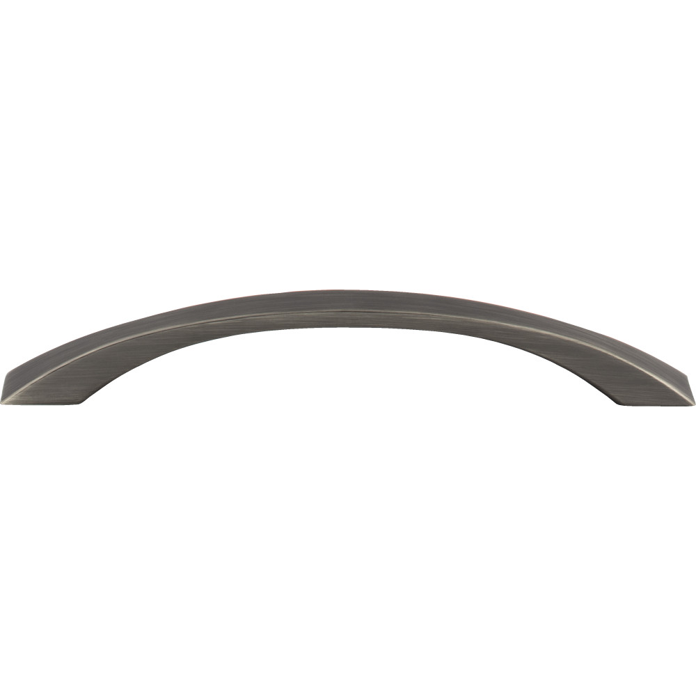Jeffrey Alexander by Hardware Resources 767-160BNBDL 7-9/16" Overall Length Cabinet Pull. Holes are 160 mm center-to-center. Finish: Brushed Pewter
