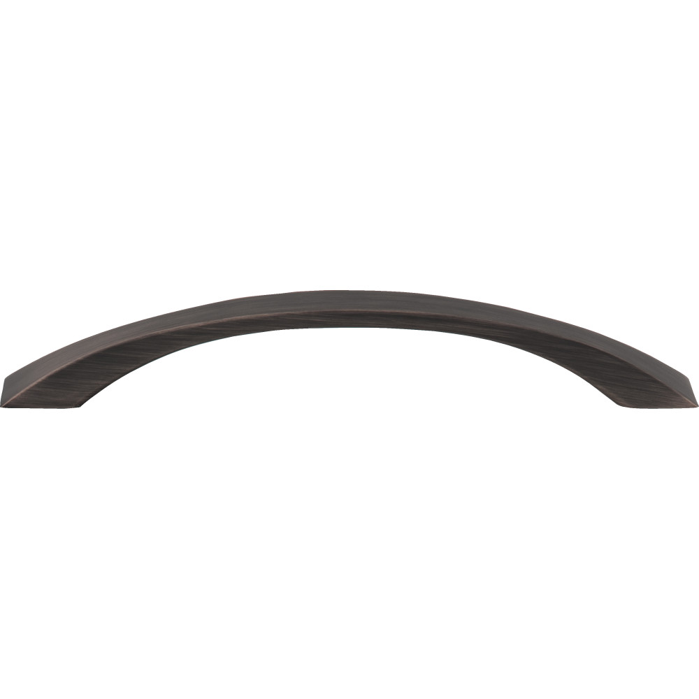 Jeffrey Alexander by Hardware Resources 767-160DBAC 7-9/16" Overall Length Cabinet Pull. Holes are 160 mm center-to-center. Finish: Brushed Oil Rubbed Bronze
