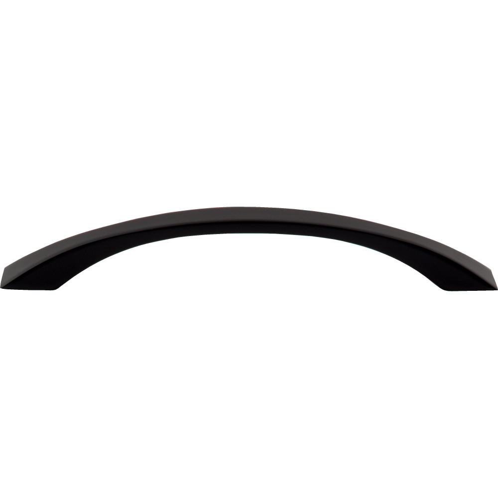 Jeffrey Alexander by Hardware Resources 767-160MB 7-9/16" Overall Length Cabinet Pull. Holes are 160 mm center-to-center. Finish: Matte Black