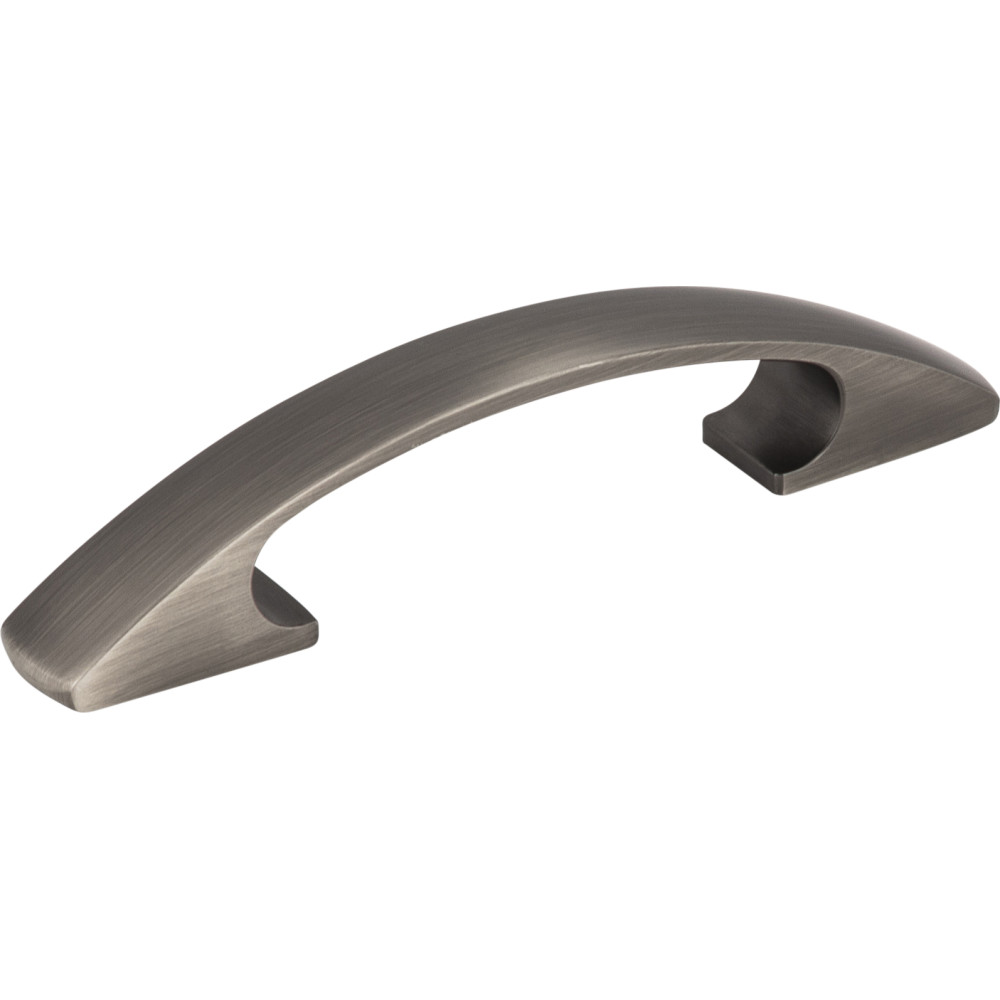 Hardware Resources 771-3BNBDL Strickland 4-1/2" Overall Length Cabinet Pull Finish: Brushed Pewter