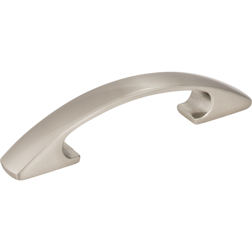 Hardware Resources 771-3SN Strickland 4-1/2" Overall Length Cabinet Pull Finish: Satin Nickel
