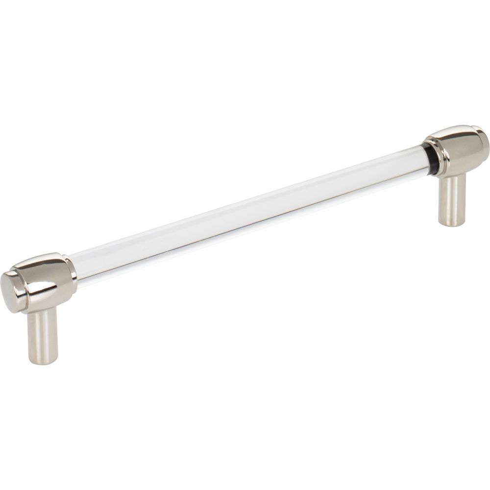 Hardware Resource 775-160NI 160 mm Center-to-Center Polished Nickel Carmen Cabinet Bar Pull in Polished Nickel