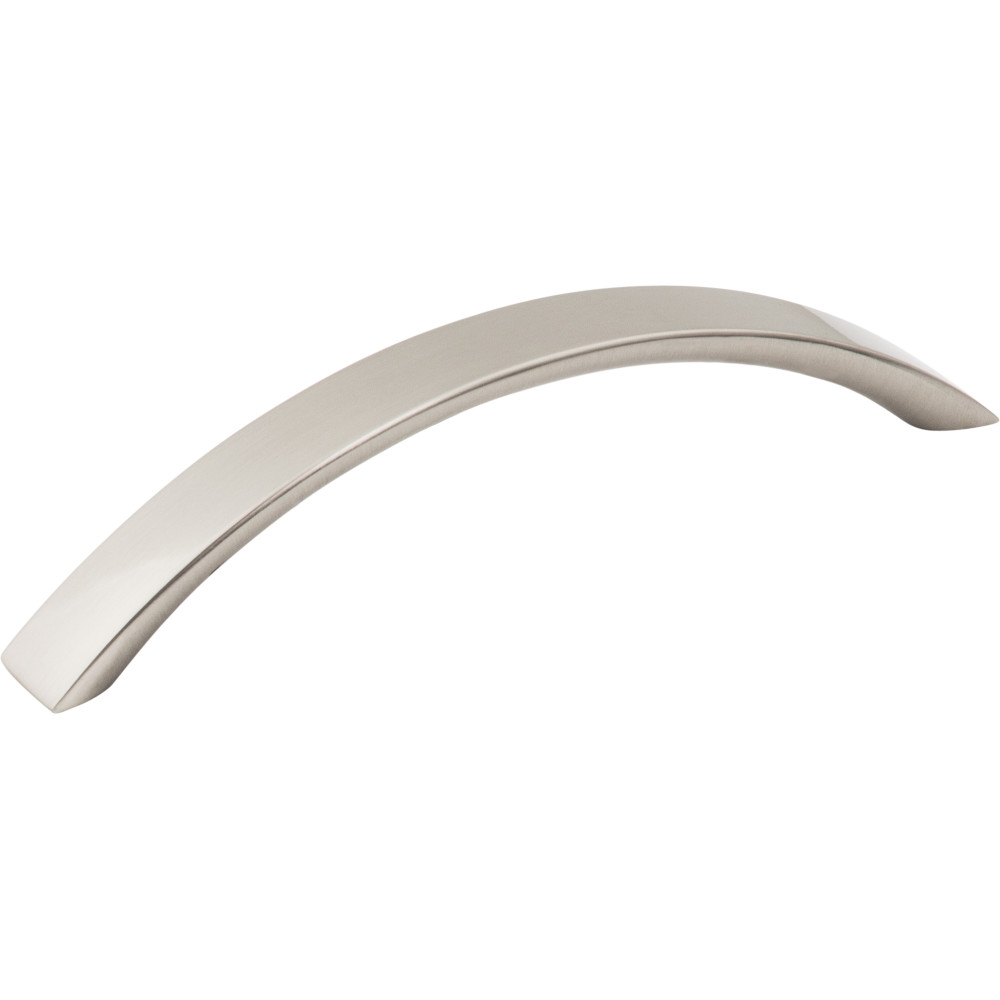 Elements by Hardware Resources 776-128SN 5-1/2" OL Decorative Cabinet Pull 128mm CC with two 8/32" x 