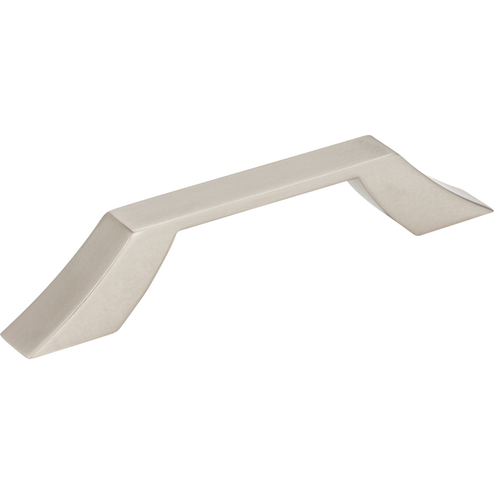Jeffrey Alexander by Hardware Resources 798-96SN 5-1/2" Overall Length Cabinet Pull. Holes are 96mm center-to