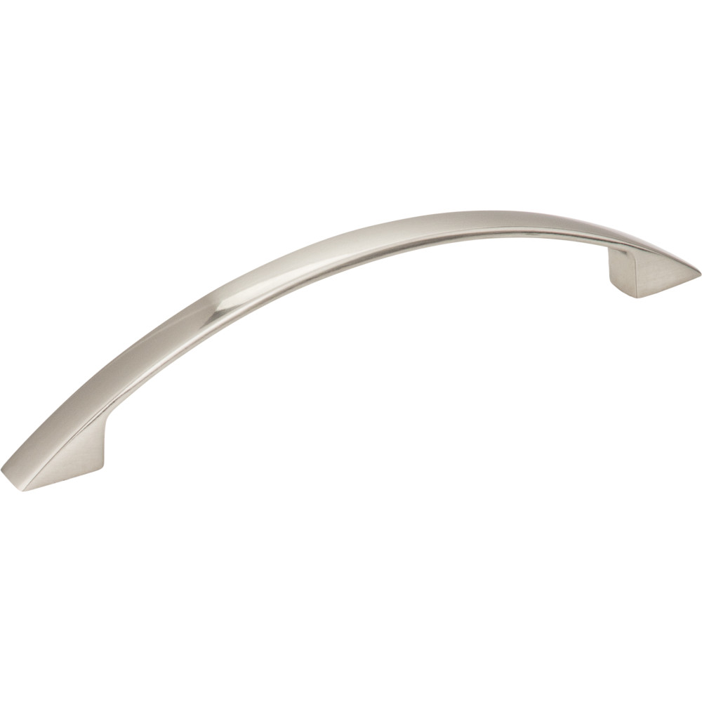 Elements by Hardware Resources 81065-SN 6" OL Decorative Pull 128mm CC Finish: Satin Nickel         