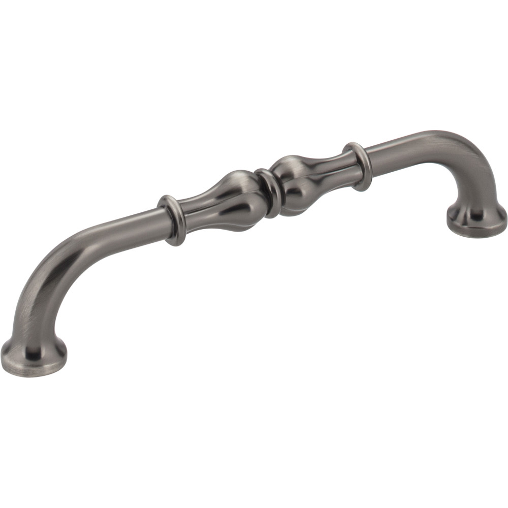 Jeffrey Alexander by Hardware Resources 818-128BNBDL 5-11/16" Overall Length Cabinet Pull.  Holes are 128mm cente